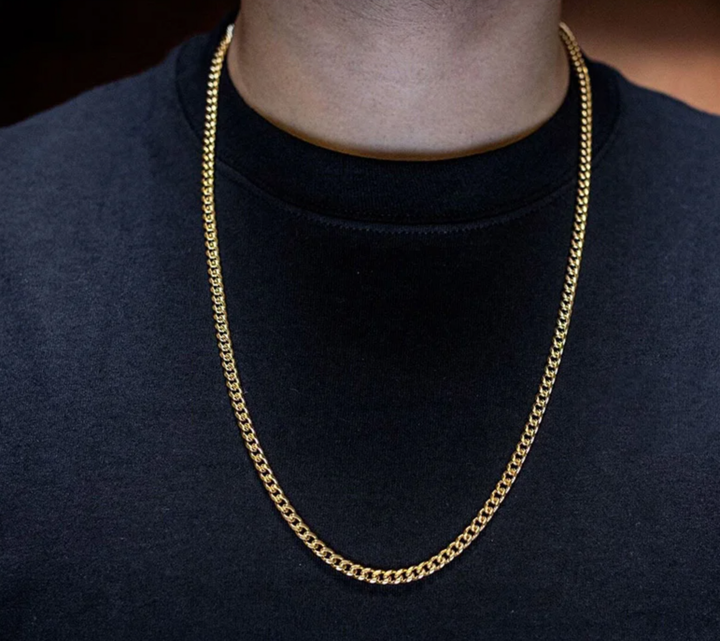 Gold Cuban Chain 5MM